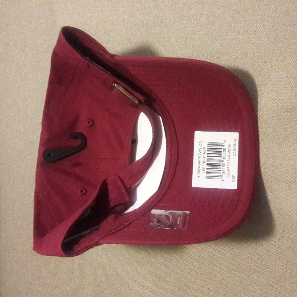 Colorado Avalanche '47 Legend MVP Adjustable Hat - Burgundy - Picture 3 of 3